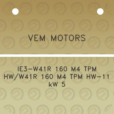 vem-motors-ie3-w41r-160-m4-tpm-hww41r-160-m4-tpm-hw-11-kw-5