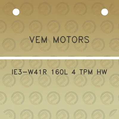 vem-motors-ie3-w41r-160l-4-tpm-hw