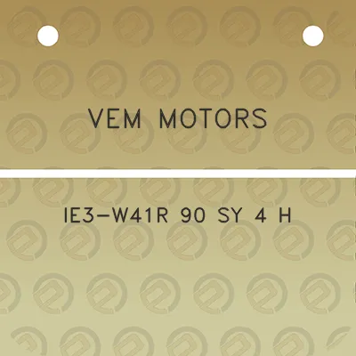 vem-motors-ie3-w41r-90-sy-4-h