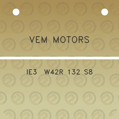 vem-motors-ie3-w42r-132-s8