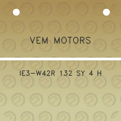 vem-motors-ie3-w42r-132-sy-4-h