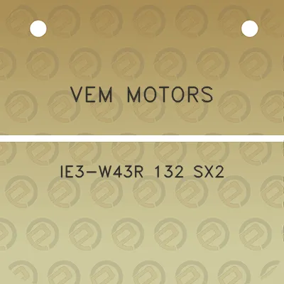 vem-motors-ie3-w43r-132-sx2