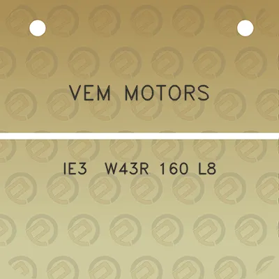 vem-motors-ie3-w43r-160-l8