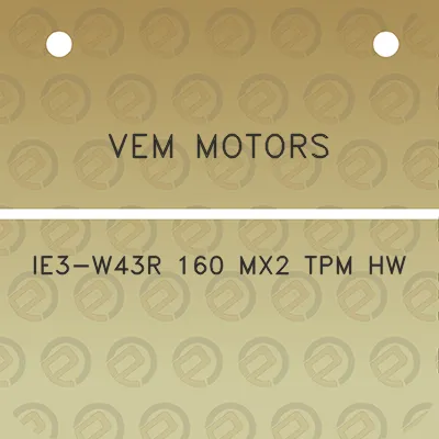 vem-motors-ie3-w43r-160-mx2-tpm-hw