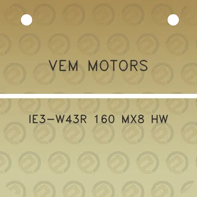 vem-motors-ie3-w43r-160-mx8-hw