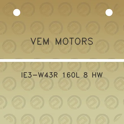 vem-motors-ie3-w43r-160l-8-hw