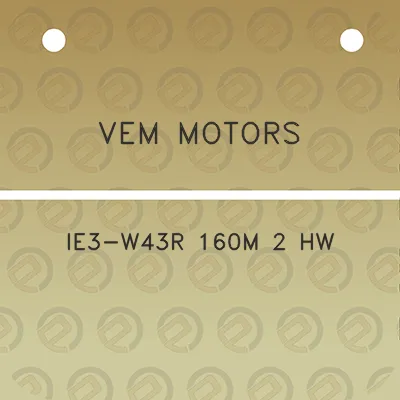 vem-motors-ie3-w43r-160m-2-hw