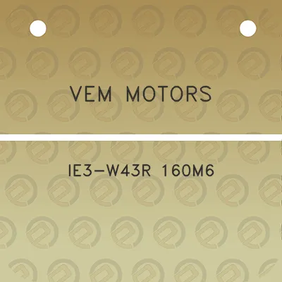 vem-motors-ie3-w43r-160m6