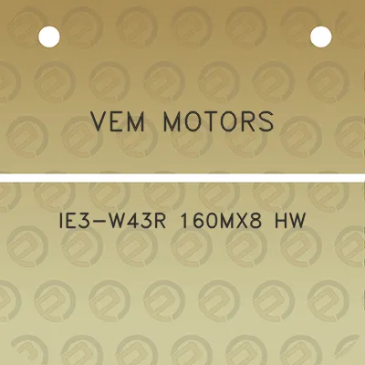 vem-motors-ie3-w43r-160mx8-hw