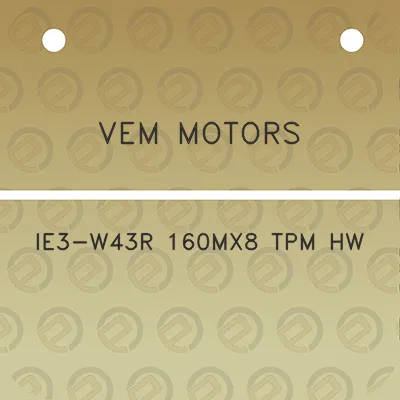 vem-motors-ie3-w43r-160mx8-tpm-hw