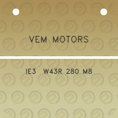 vem-motors-ie3-w43r-280-m8