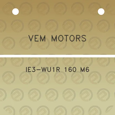 vem-motors-ie3-wu1r-160-m6