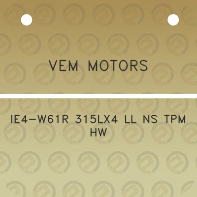 vem-motors-ie4-w61r-315lx4-ll-ns-tpm-hw