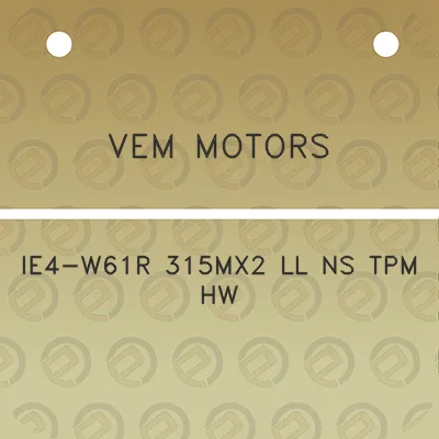 vem-motors-ie4-w61r-315mx2-ll-ns-tpm-hw