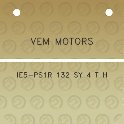 vem-motors-ie5-ps1r-132-sy-4-t-h