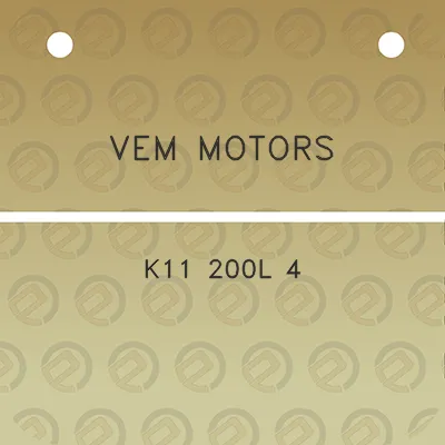 vem-motors-k11-200l-4