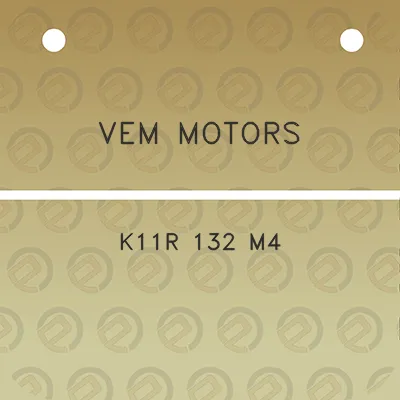 vem-motors-k11r-132-m4