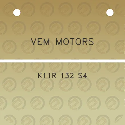 vem-motors-k11r-132-s4