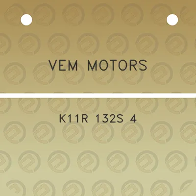 vem-motors-k11r-132s-4