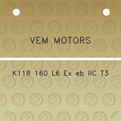 vem-motors-k11r-160-l6-ex-eb-iic-t3