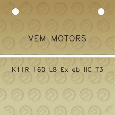 vem-motors-k11r-160-l8-ex-eb-iic-t3