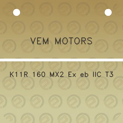 vem-motors-k11r-160-mx2-ex-eb-iic-t3