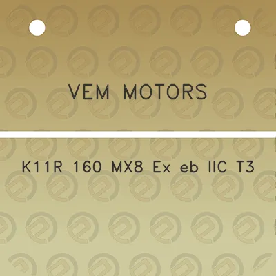 vem-motors-k11r-160-mx8-ex-eb-iic-t3