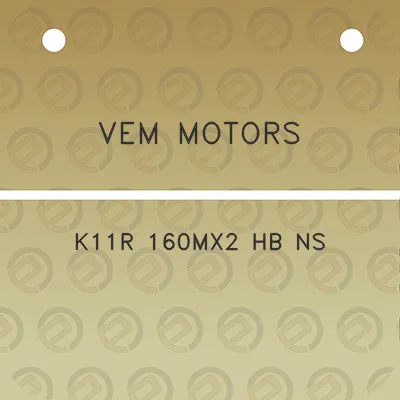 vem-motors-k11r-160mx2-hb-ns