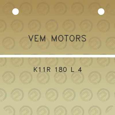 vem-motors-k11r-180-l-4