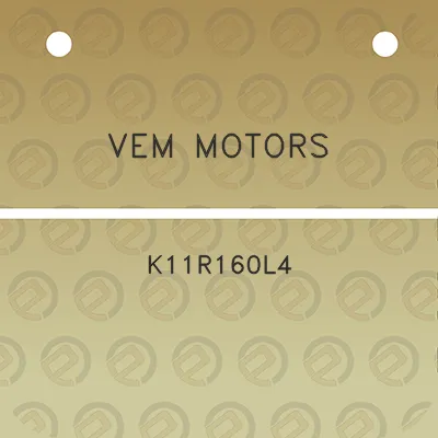 vem-motors-k11r160l4