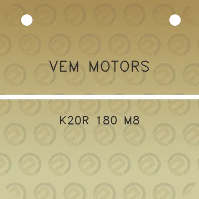 vem-motors-k20r-180-m8