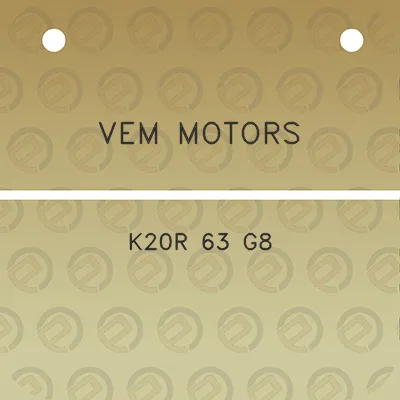 vem-motors-k20r-63-g8