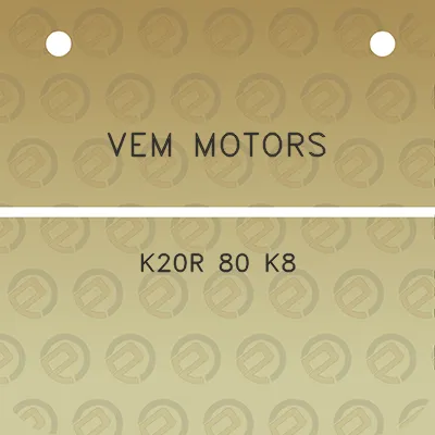 vem-motors-k20r-80-k8