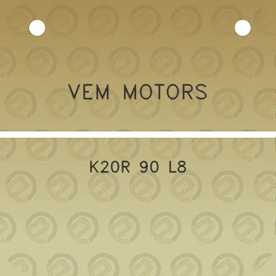 vem-motors-k20r-90-l8