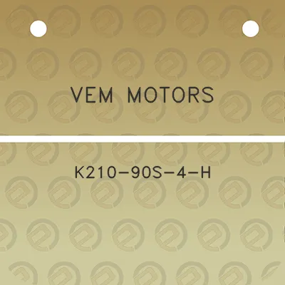 vem-motors-k210-90s-4-h