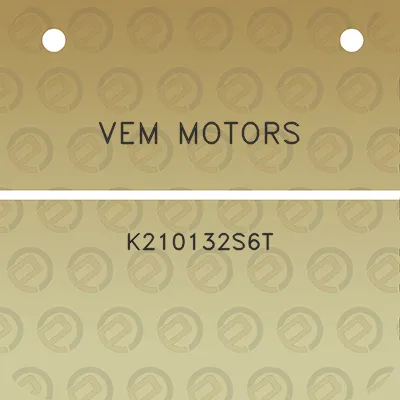 vem-motors-k210132s6t