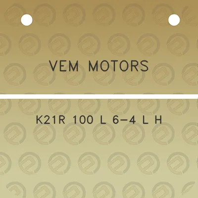 vem-motors-k21r-100-l-6-4-l-h