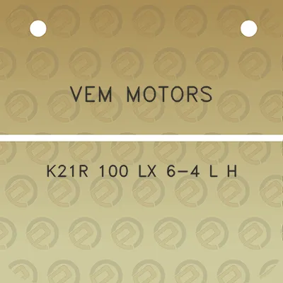 vem-motors-k21r-100-lx-6-4-l-h