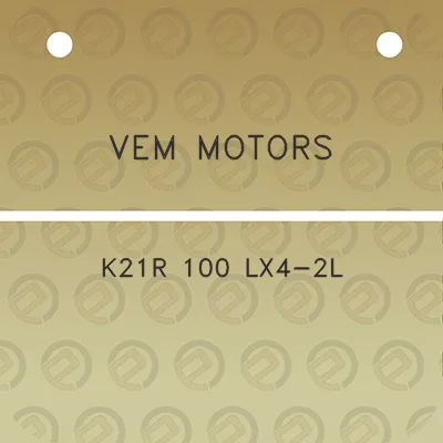 vem-motors-k21r-100-lx4-2l