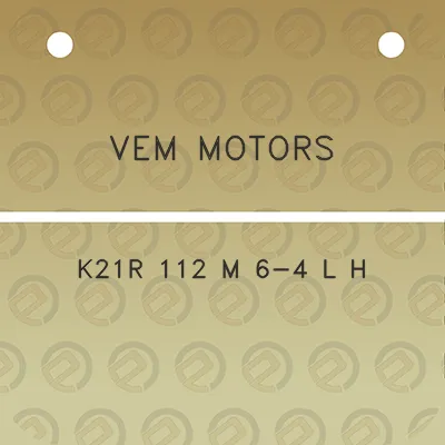 vem-motors-k21r-112-m-6-4-l-h