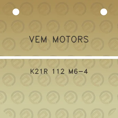 vem-motors-k21r-112-m6-4