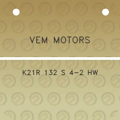 vem-motors-k21r-132-s-4-2-hw