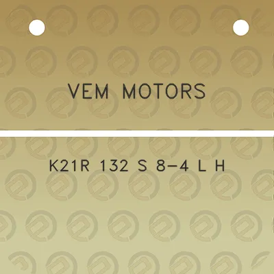 vem-motors-k21r-132-s-8-4-l-h