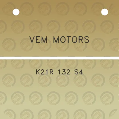 vem-motors-k21r-132-s4