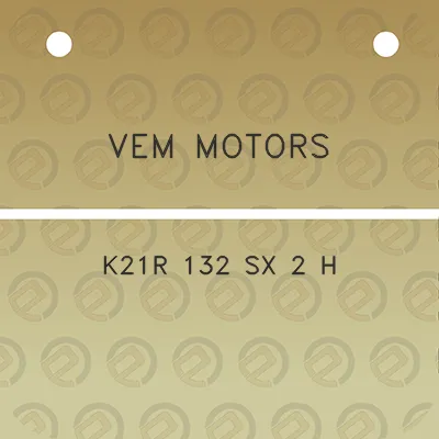 vem-motors-k21r-132-sx-2-h