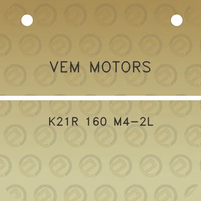 vem-motors-k21r-160-m4-2l