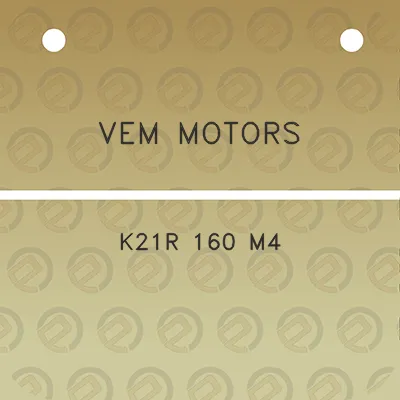 vem-motors-k21r-160-m4