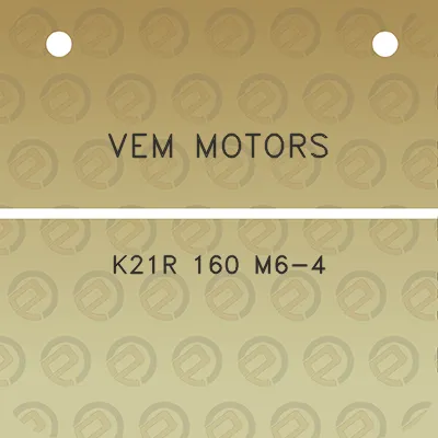 vem-motors-k21r-160-m6-4