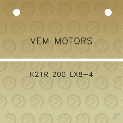 vem-motors-k21r-200-lx8-4