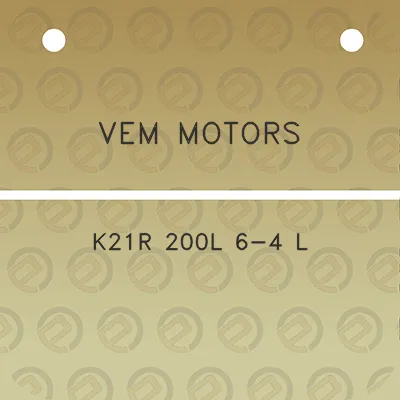 vem-motors-k21r-200l-6-4-l